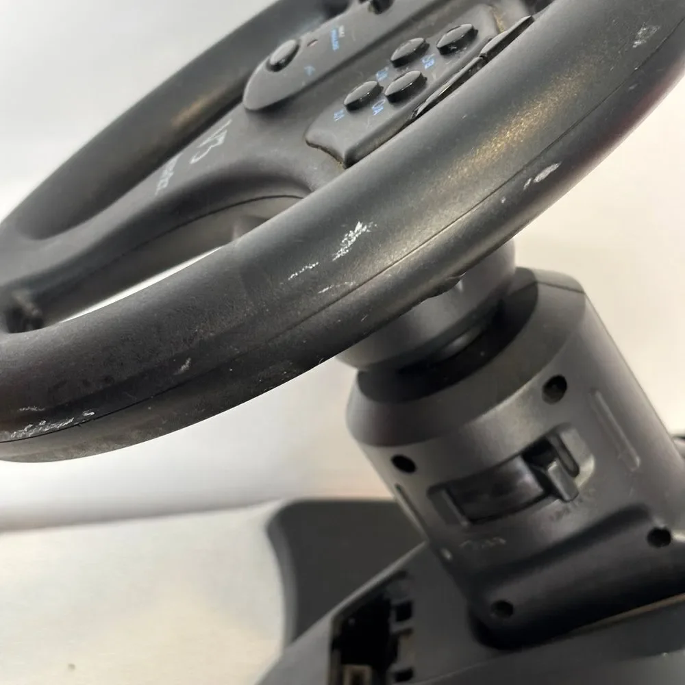 Sony Playstation V3 Interact Steering Wheel PS1 PS2 Video Game‎ Racing Untested